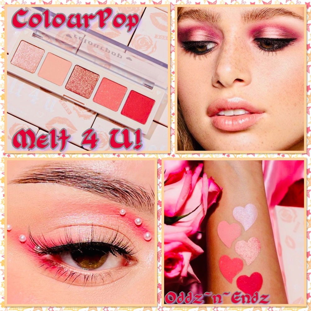 FINAL PRICE MARKDOWN!/ColourPop Melt 4 U Shadow Palette! SOLD OUT!🔥